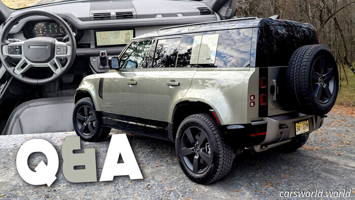 Ответы на 110 вопросов о вашем Land Rover Defender | Carscoops